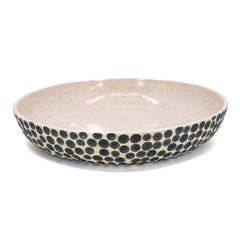 LARGE RAW 'SHALLOW BOWLS'