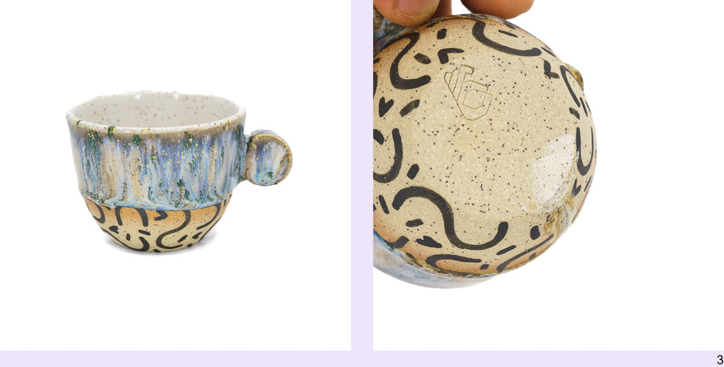 'UNIVERSE RAW' ESPRESSO CUP - SECONDS